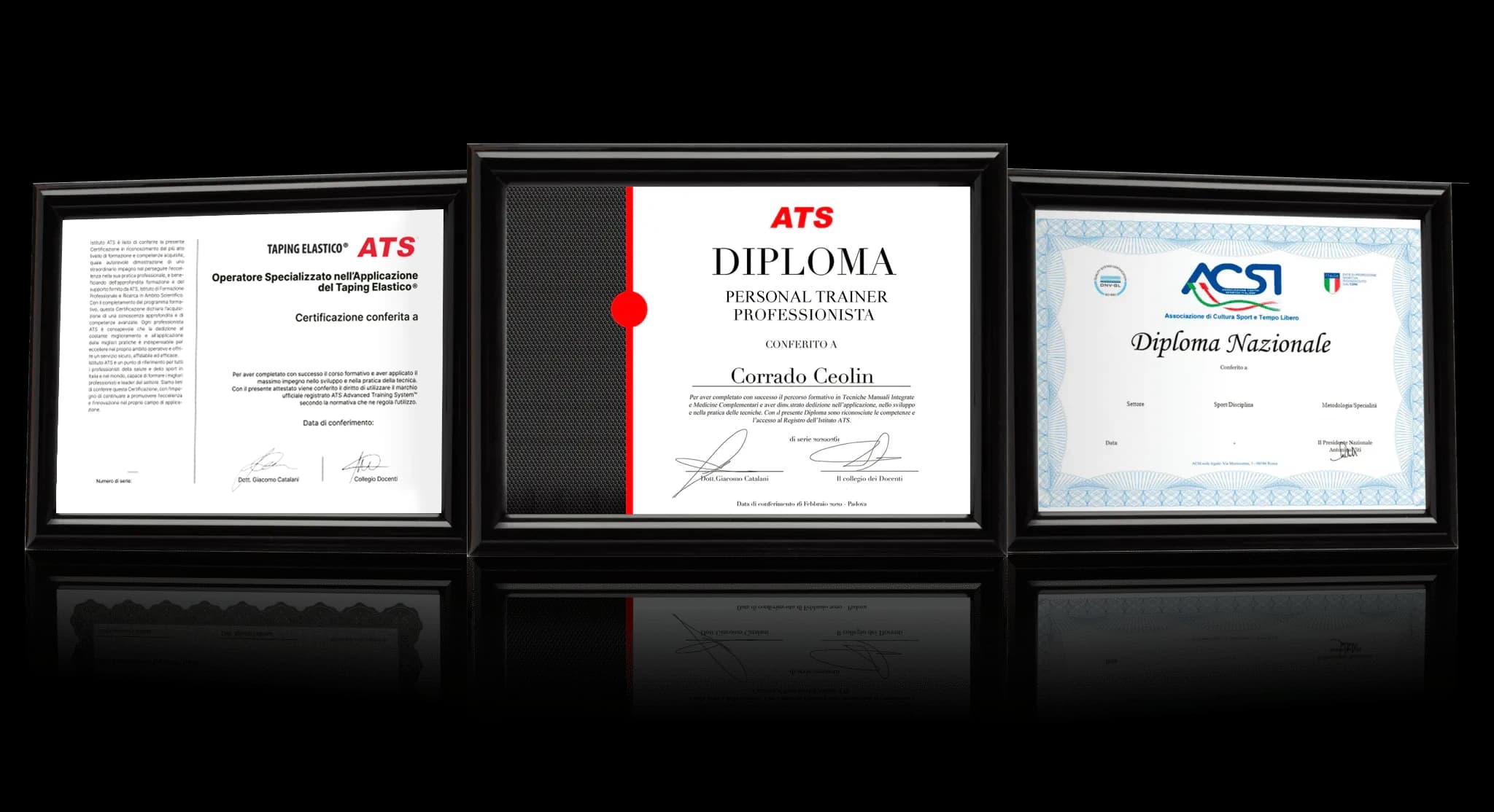 Diplomi Personal trainer professionista