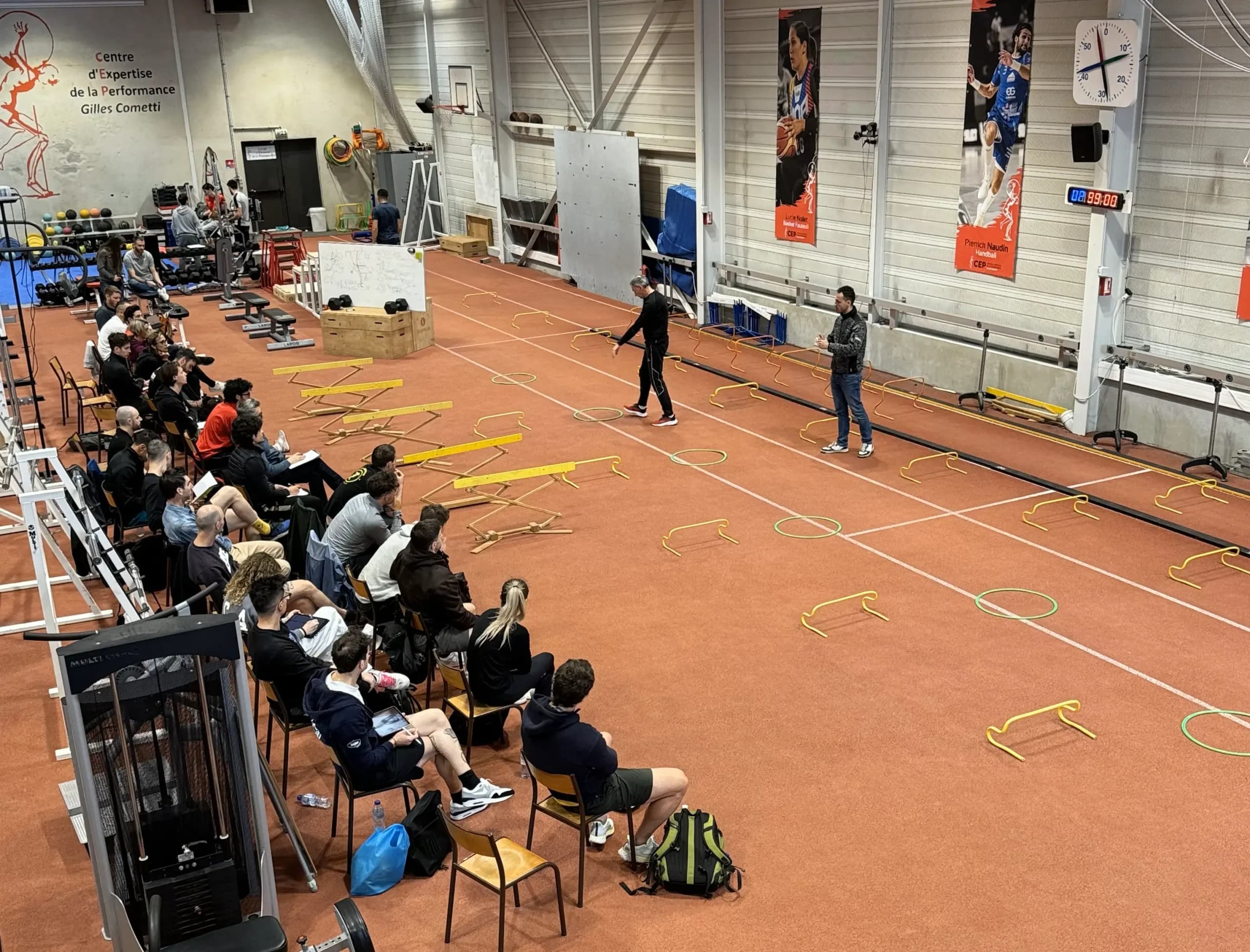 Corso sull'allenamento della forza al CEP di Dijon